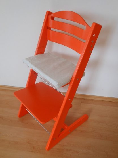 Dětská rostoucí židle Jitro Baby oranžová