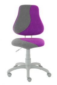 Dětská židle Fuxo S-Line fialová / šedá