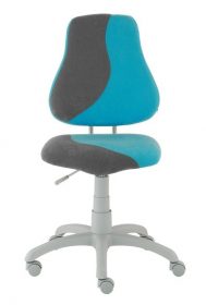 Židle Fuxo S-Line světle modrá / šedá