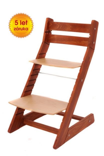 Rostoucí židle Mony - třešeň / buk
