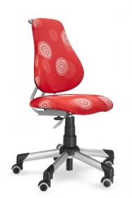 Židle Actikd A2 červený polyester