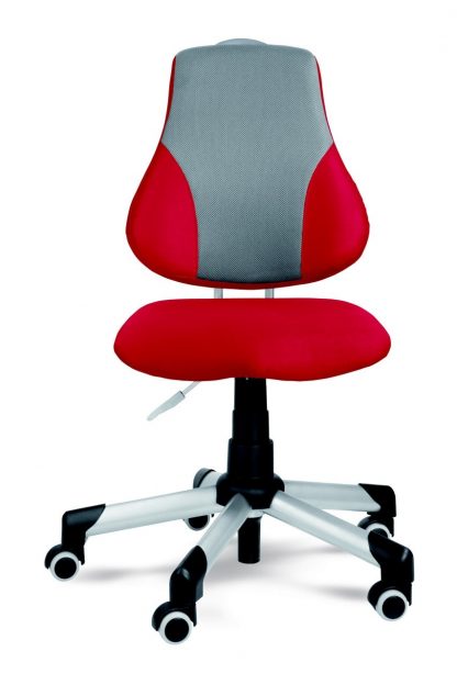 Rostoucí židle Actikid s potahem Aquaclean červená