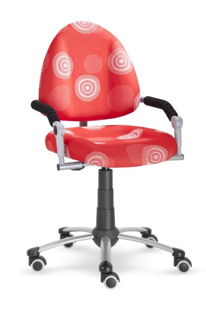 Rostoucí židle Freaky červená polyester