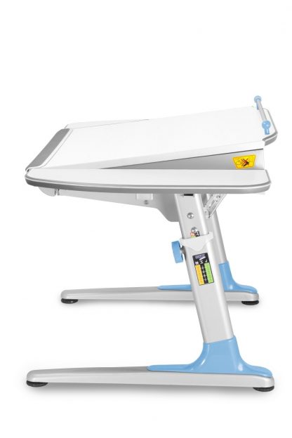 Rostoucí stůl Profi 3 - bílý + modré plasty - Image 3
