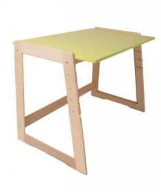 Rostoucí stůl Cré-Acti buk - zelený