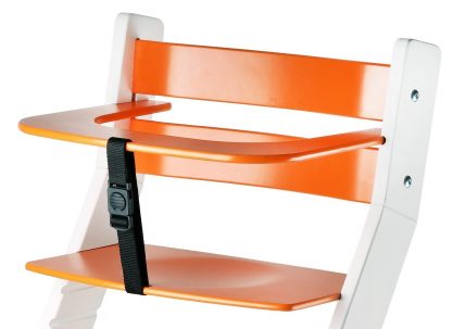 Rostoucí židle Luca - bílá / oranžová - Image 2