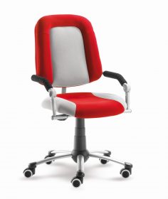 Židle Freaky Sport aquaclean červeno šedá