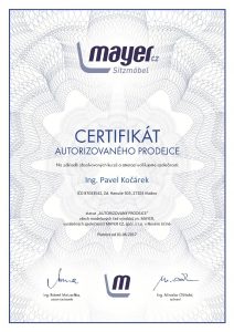 Certifikát Mayer