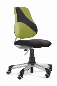 Rostoucí židle Actikid A2 Q2 - Aquaclean černý + zelená