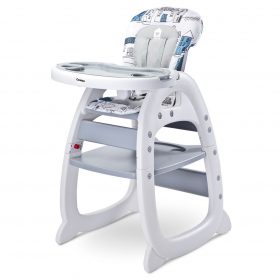 Jídelní židlička CARETERO HOMEE grey