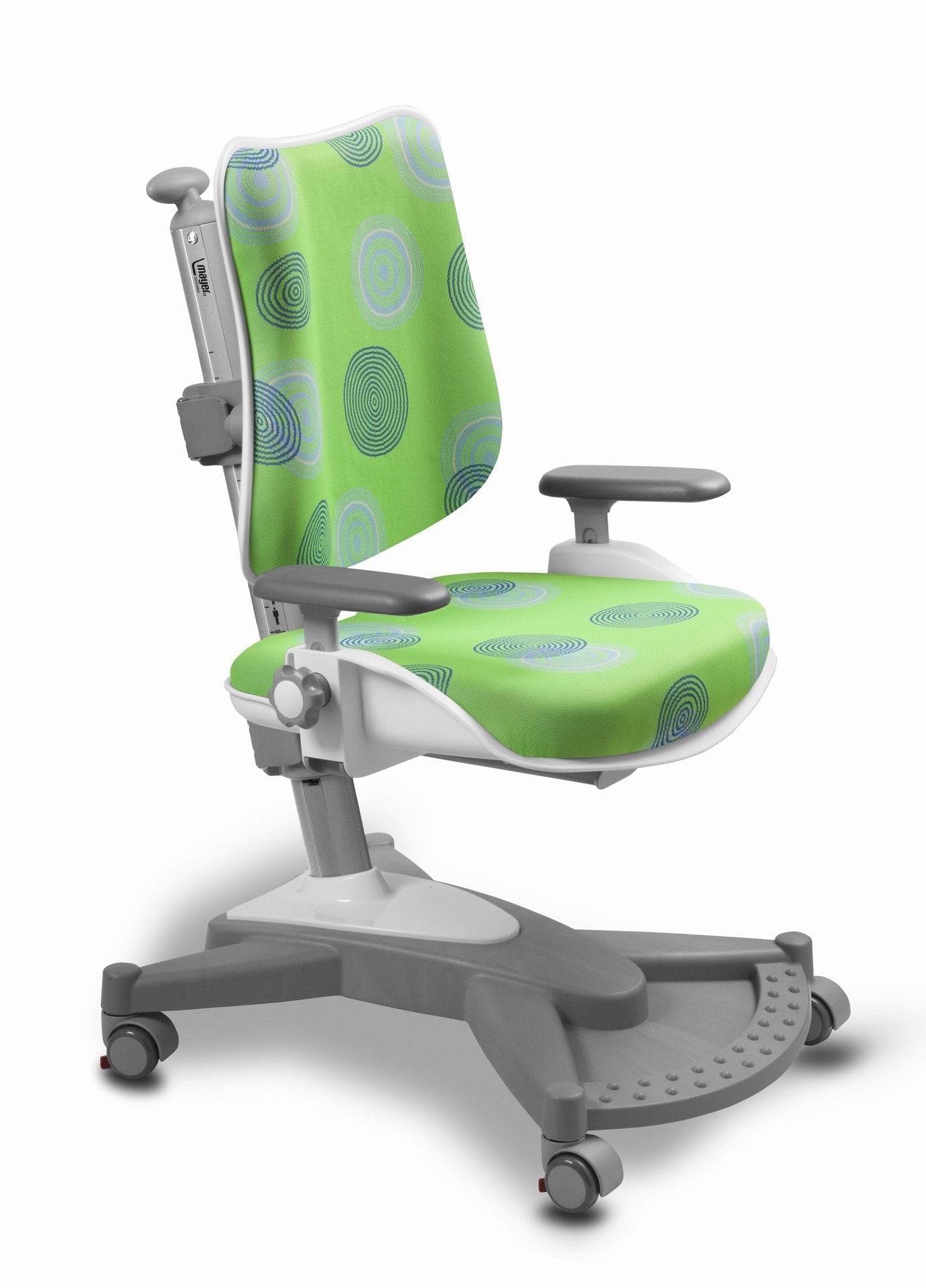 Rostoucí židle Mayer MyChamp - zelená s kruhy