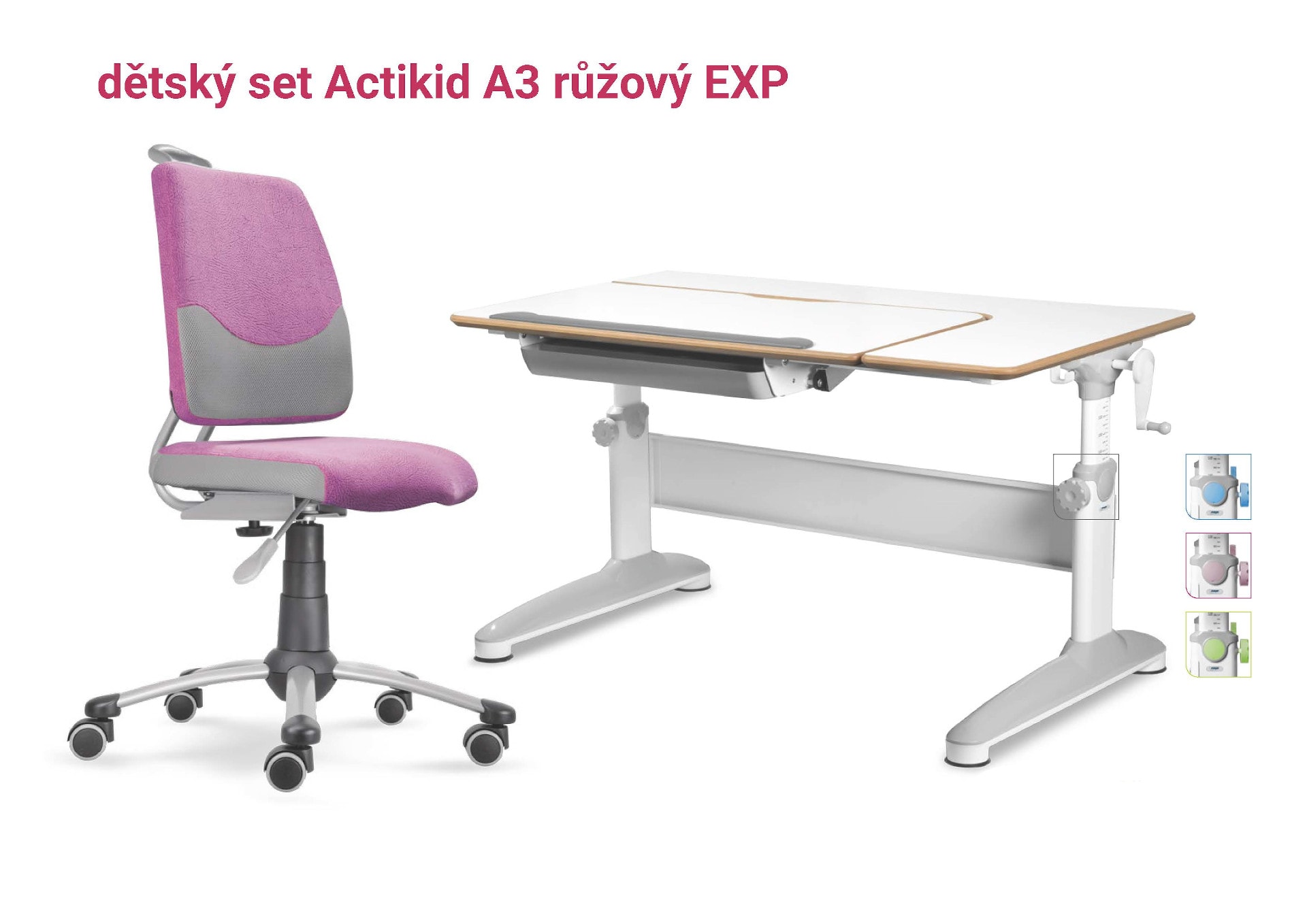 Mayer Dětský set růžový Actikid - Expert