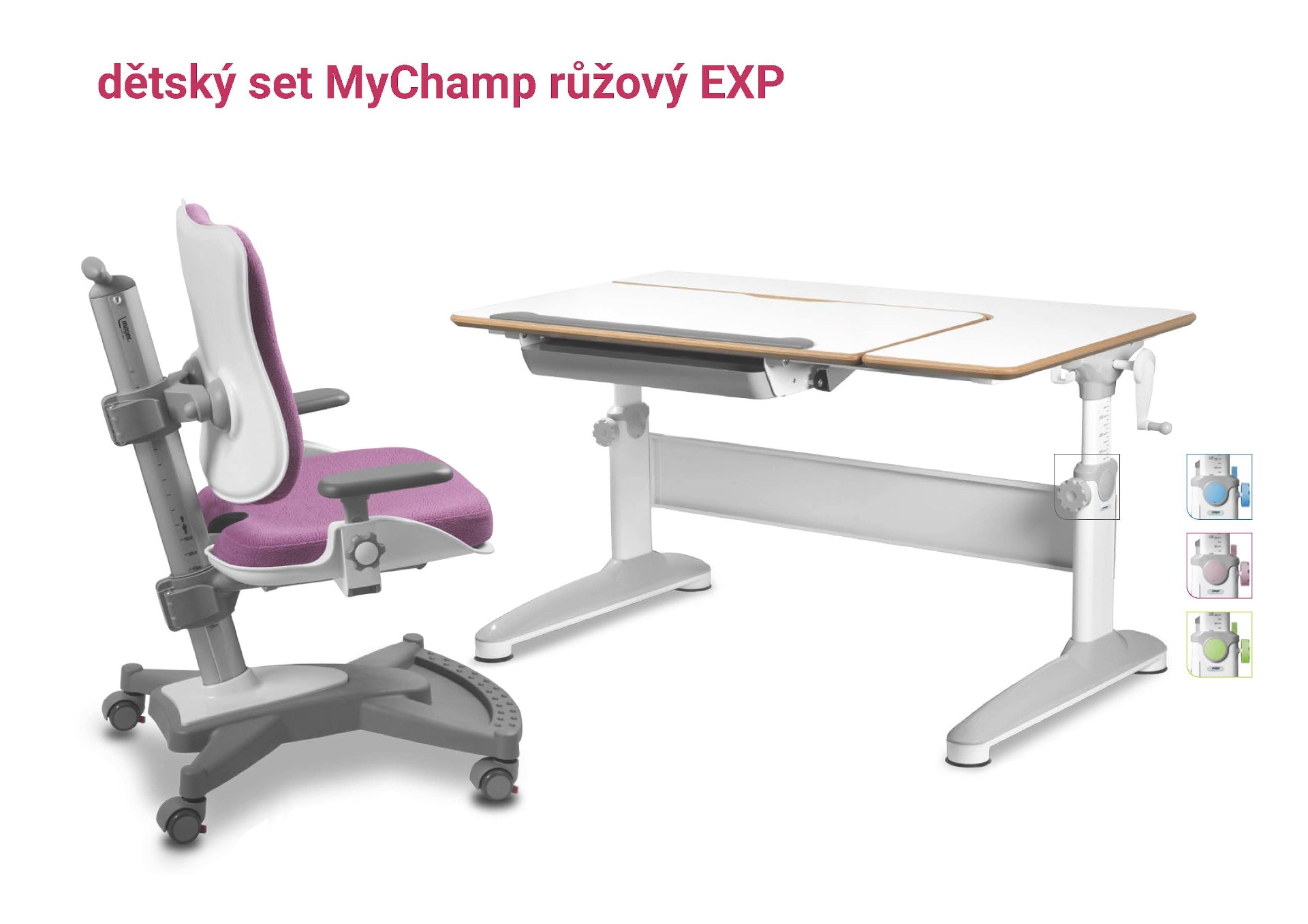 Mayer Dětský set růžový MyChamp - Expert