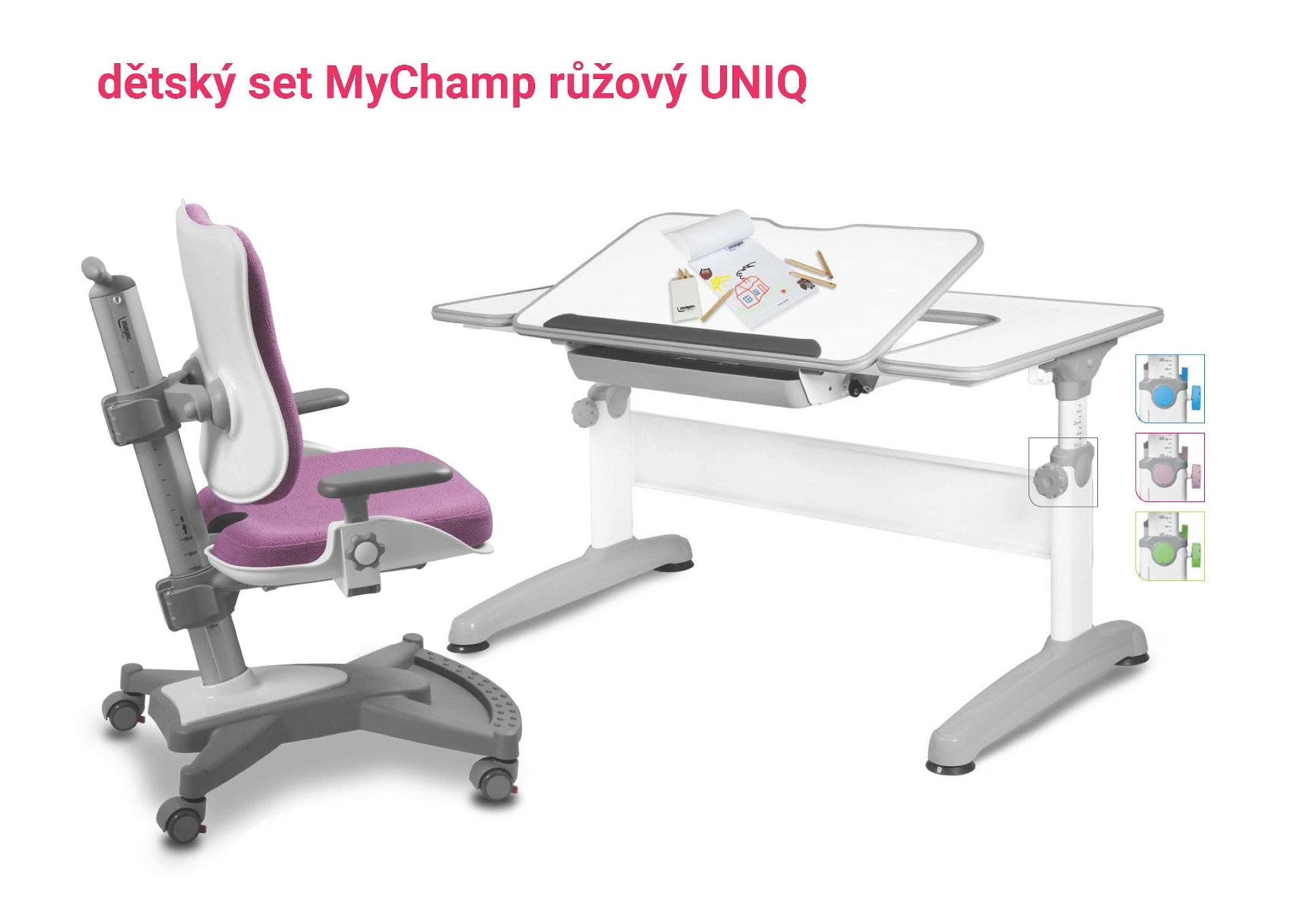 Mayer Dětský set růžový MyChamp - Uniq