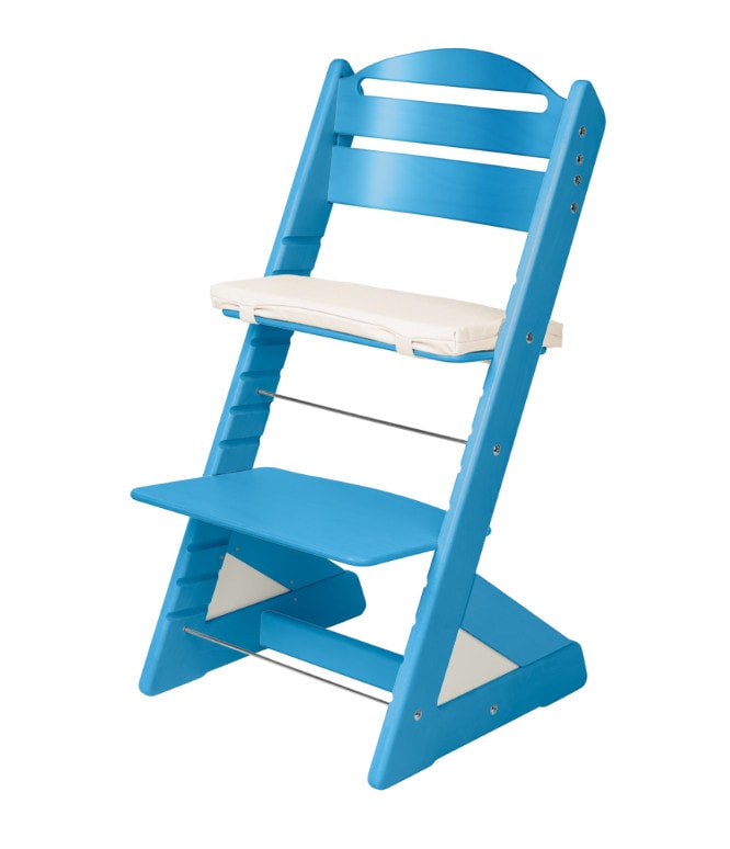 Jitro Rostoucí židle Plus světle modrá