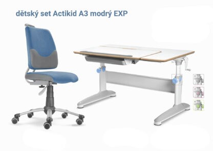 Dětský set modrošedý Actikid - Expert