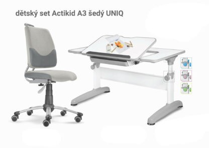 Dětský set šedý Actikid - Uniq