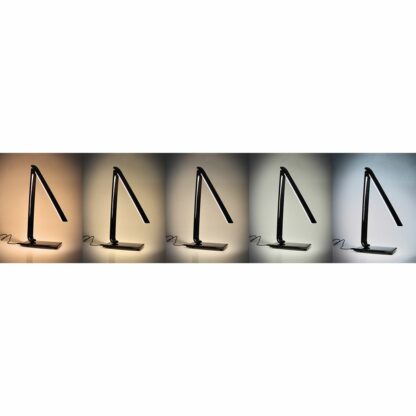 Solight LED stolní lampička stmívatelná, 12W, volba teploty světla, USB, bílý lesk - Image 7