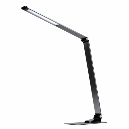 Solight LED stolní lampička stmívatelná, 11W,  změna chromatičnosti, broušený hliník, stříbrná - Image 4
