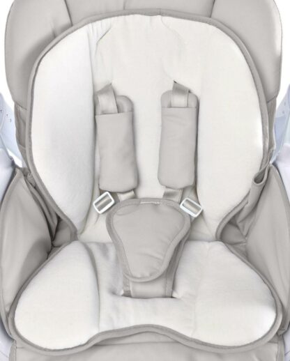 Dětská jídelní židlička 2v1 Caretero Indigo light grey - detail 2