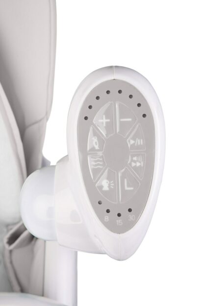 Dětská jídelní židlička 2v1 Caretero Indigo light grey - detail 4
