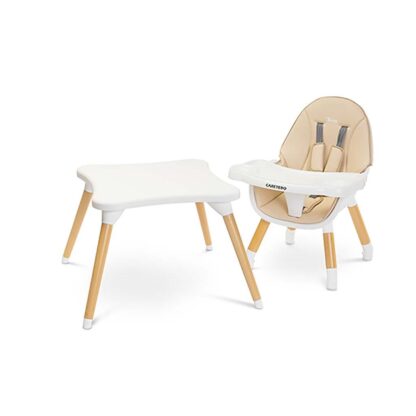 Jídelní židlička CARETERO TUVA beige - Image 2