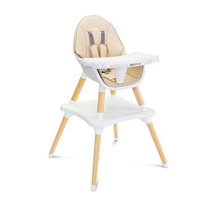 Jídelní židlička CARETERO TUVA beige - Image 3