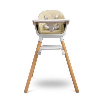 Jídelní židlička CARETERO Bravo beige - detail 1