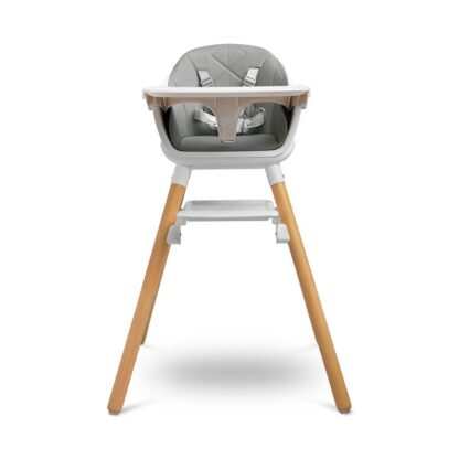 Jídelní židlička CARETERO Bravo grey - detail 1