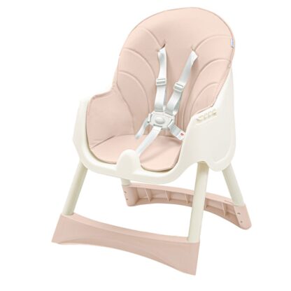 Jídelní židlička Baby Mix Nora dusty pink - detail 5