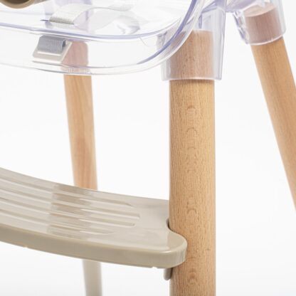Jídelní židlička Baby Mix Ingrid wooden beige - detail 5