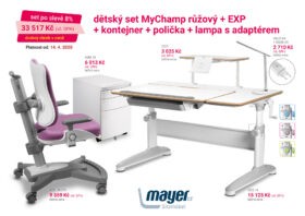 Dětský set MEGA růžový MyChamp - Expert